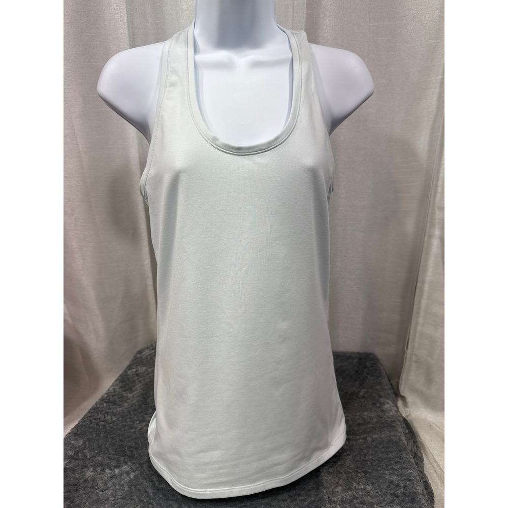 Athleta Womens Light Blue Racerback Performance Tank Top Size Small Petite‎ SP